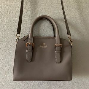 Kate Spade {gray crossbody}
